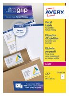 Avery Laser Parcel Label 199.6x289mm 1 Per A4 Sheet White (Pack 40 Labels)
