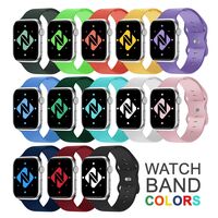 NALIA Silicone Cinturino Smart Watch compatible con Apple Watch Bracciale Ultra/SE Series 8/7/6/5/4/3/2/1, 42mm 44mm 45mm 49mm, per iWatch Orologio Fitness Donna e Uomo Rosso Pa...