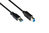 Anschlusskabel USB 3.0 Stecker A an Stecker B, schwarz, 5m, Good Connections®