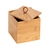 WENKO Bambus Box Terra S mit Deckel 2er Set