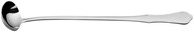 Dressinglöffel Chippendale; 35 cm (L); silber, Griff silber