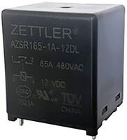 Zettler Electronics Zettler electronics Nyák relé 12 V/DC 80 A 1 záró 1 db