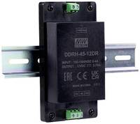 Mean Well DDRH-45-48DR Kalapsínes DC/DC feszültségváltó (DIN-Rail) 48 V/DC Kimenetek száma:1 x Tartalom, tartalmi egységek rendelésenként 1 db