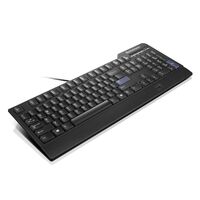 Keyboard (SLOVENIAN) Preferred Pro USB Fingerprint, Full-size (100%), Wired, USB, Black Tastaturen