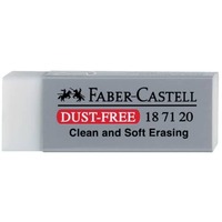 Radierer Dust-free, weiß FABER CASTELL 187120