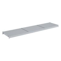 Additional shelf level with steel shelves, zinc plated