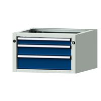 Add-on drawer unit for electrically height adjustable LIFT work tables