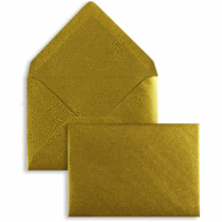 Briefumschläge 225x315mm 100g/qm gummiert VE=100 Stück gold