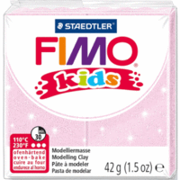 Modelliermasse Fimo Kids perlglanz rosa 42g
