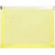 Gleitverschlusstasche A5 PP Falte 30mm gelb transluzent
