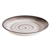 APS Circle Bowl in Black Melamine Dishwasher Safe Stackable - 320mm