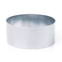 Matfer Mousse Ring Tin Made of Stainless Steel 14 x 6cm 5.5(�) x 2.5"(D)