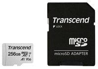 Flash SecureDigitalCard (microSD) 256GB - Transcend 300S-A