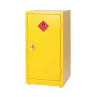 Hazardous Substance Storage Cabinet 36X18X18 inch C/W 1 Shelf Yellow 188740