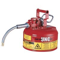 Justrite Type II safety cans for flammable liquid