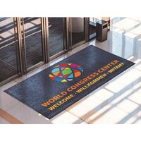 Bespoke customised washable logo entrance mats