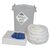Refill kit for 90L plastic drum spill kit, oil and fuel