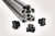 Befestigungselement Aluminiumprofile für Bosch Rexroth/SUS, W=10.0mm, T=6.0mm, schwarz, 500ST