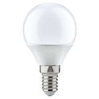 3er-Set LED Tropfenlampe, E14, 5.5W 2700K 470lm, weiß / opal