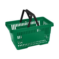 Shopping Basket / Picking Basket / Plastic Basket | 20 l green similar to RAL 6029 300 mm 225 mm 430 mm 2