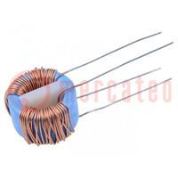 Inductor: wire; THT; 68mH; 0.3A; 482mΩ; -40÷70°C; 10kHz; DTSN-12