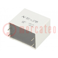 Capacitor: polypropylene; DC-Link; 20uF; ESR: 4.7mΩ; THT; ±5%; C4AE