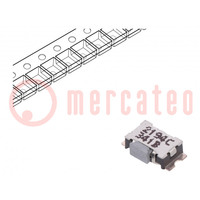 Microschakelaar TACT; SPST-NO; pos: 2; 0,05A/32VDC; SMT; geen; 4N