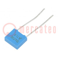 Capacitor: polyester; 0.01uF; 63VAC; 100VDC; 5mm; ±5%; -55÷125°C