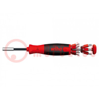 Kit: screwdriver; 12pcs; Phillips,Pozidriv®,slot,Torx®; blister