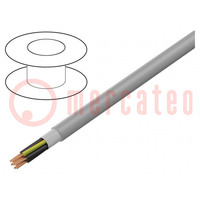 Wire: control cable; ÖLFLEX® FD 855 P; 7G1.5mm2; PUR; grey; Cu