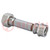Clamp threaded connection; Ext.thread: G 1/2"; 93÷143mm