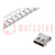 Socle; USB C; sur PCB; SMT,THT; PIN: 24; angulaires 90°; USB 3.1