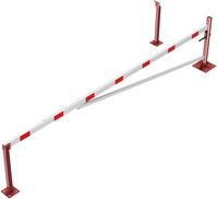 Modellbeispiel: Drehschranke, horizontal schwenkbar mit zwei Auflagestützen (Art. 4213.50-vbp)
