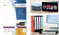 HERMA Video-Etiketten SPECIAL, 78,7 x 46,6 mm, weiß (6500586)