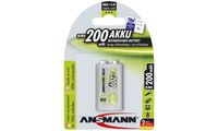 ANSMANN NiMH Akku maxE, 9V-Block, 200 mAh, 1er Blister (18005308)