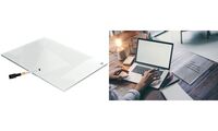 nobo Acryl-Desktoptafel, DIN A4, randlos, glasklar (5500613)
