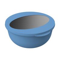 Artikelbild Food-Bowl "ToGo", 1.0 l, comfortable blue /transparent