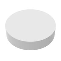 Artikelbild Eraser "Round", white