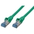 PATCHKABEL CAT6A RJ45 S/FTP 0,5M GREEN