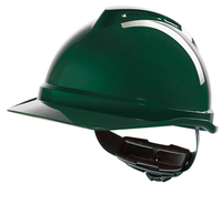 MSA V-Gard 500 Vented Safety Helmet Green