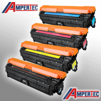 4 Ampertec Toner ersetzt HP CE270A - CE273A 4-farbig