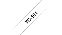 TC-Schriftbandkassetten TC-101, schwarz auf farblos