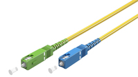 Goobay 59658 InfiniBand/fibre optic cable 1 M SC FTTH OS2 Sárga