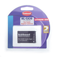 Hahnel HL-CA20 for Casio Digital Camera Ioni di Litio 630 mAh