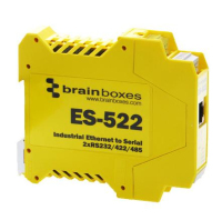 Brainboxes ES-522 hálózati kártya Ethernet 100 Mbit/s