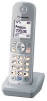 Panasonic KX-TGA681 Téléphone DECT Identification de l'appelant Argent