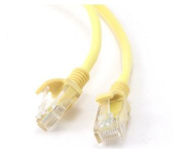 Gembird Patch Cord Cat.5e UTP 1.5m kabel sieciowy Żółty 1,5 m Cat5e U/UTP (UTP)