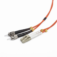 Gembird LC/ST OM2 5m InfiniBand és száloptikai kábel Fekete, Szürke, Narancssárga, Fehér