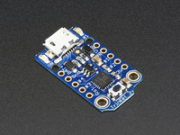 Adafruit 1500 development board accessory Microcontroller Blue
