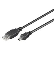 Goobay 93623 USB kábel 1,5 M USB A Micro-USB B Fekete